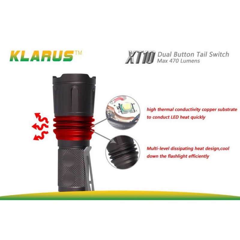 Svietidlo Klarus XT10 - predvádzacie 5